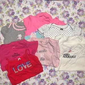 Lot of 8 size 18 month onesies